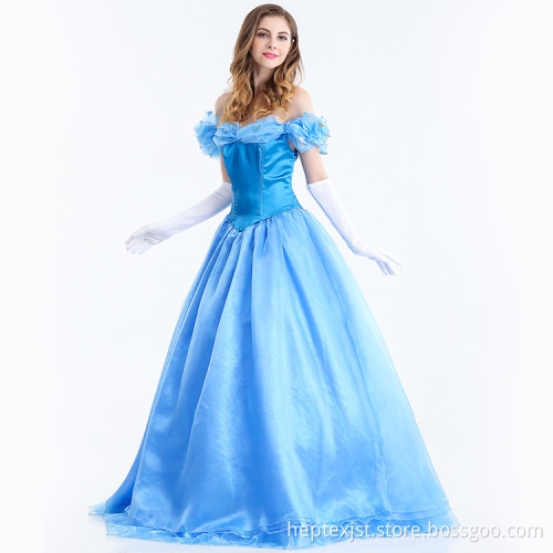 High Quality Cosplay Costume Beautiful Pricess Clothes